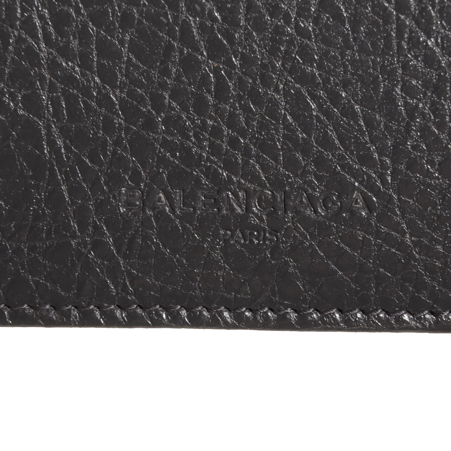 Balenciaga Agneau Classic Hardware Card Case Gris Fossile 9 of 9