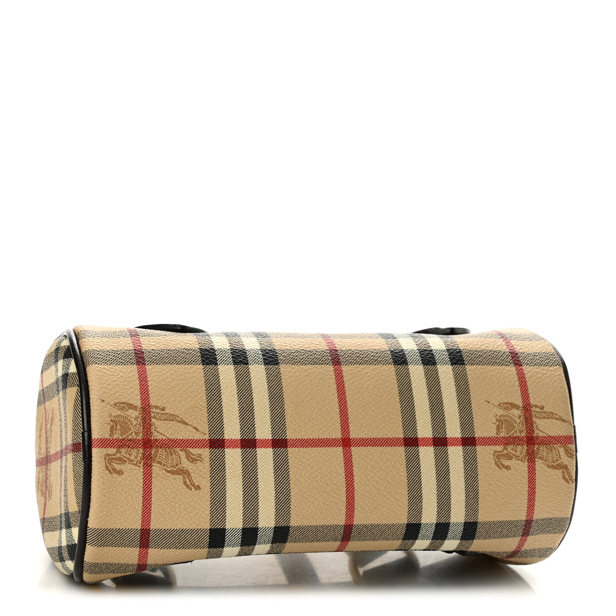 Burberry Haymarket Check Mini Bowling Bag Chocolate 4 of 13