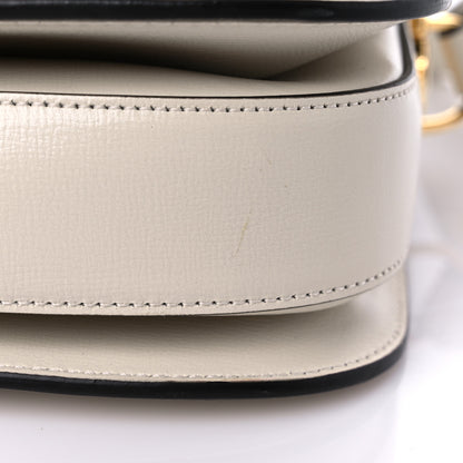 Gucci Azalea Calfskin Horsebit 1955 Shoulder Bag Mystic White 12 of 20