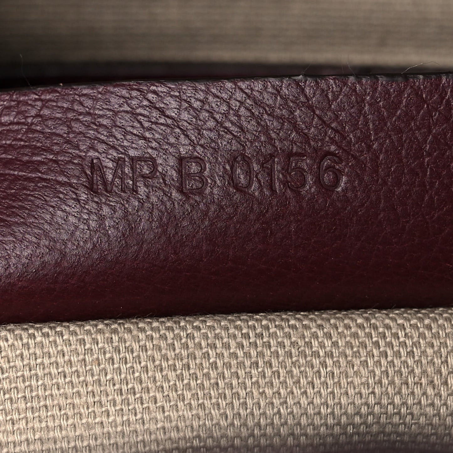Sugar Goatskin Medium Antigona Oxblood