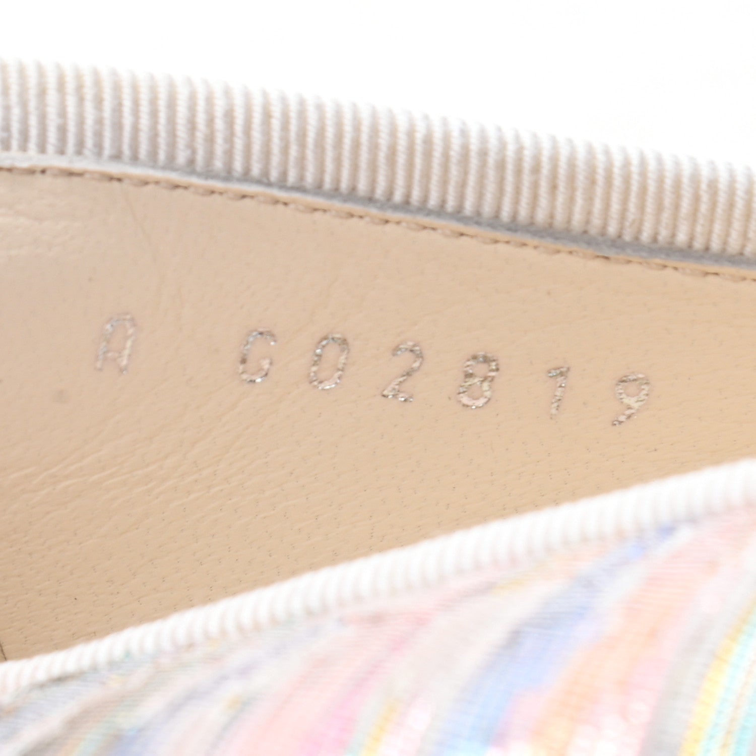 Chanel Tweed Grosgrain Cap Toe Ballerina Flats 39.5 Iridescent Multicolor 8 of 9