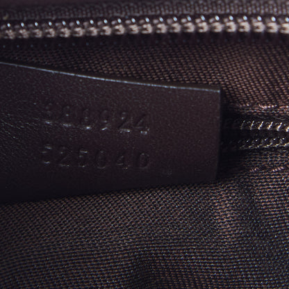 Gucci GG Plus Monogram Medium Flat Messenger Bag Dark Brown 10 of 10