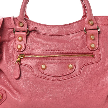 Balenciaga Agneau Giant 12 Gold Hardware City Rose Bombon Raspberry 9 of 12