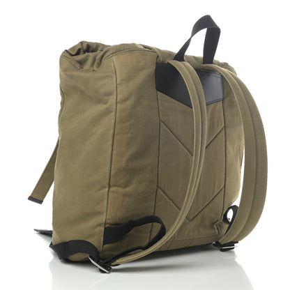 Saint Laurent Gabardine Noe Backpack Khaki 2 of 4