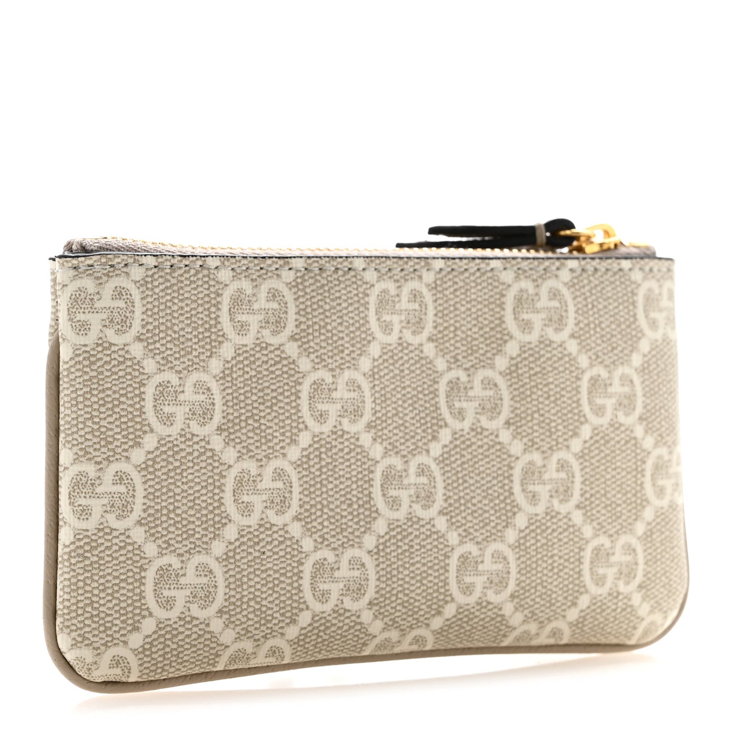 GG Supreme Monogram Key Case Beige Mystic White Oatmeal
