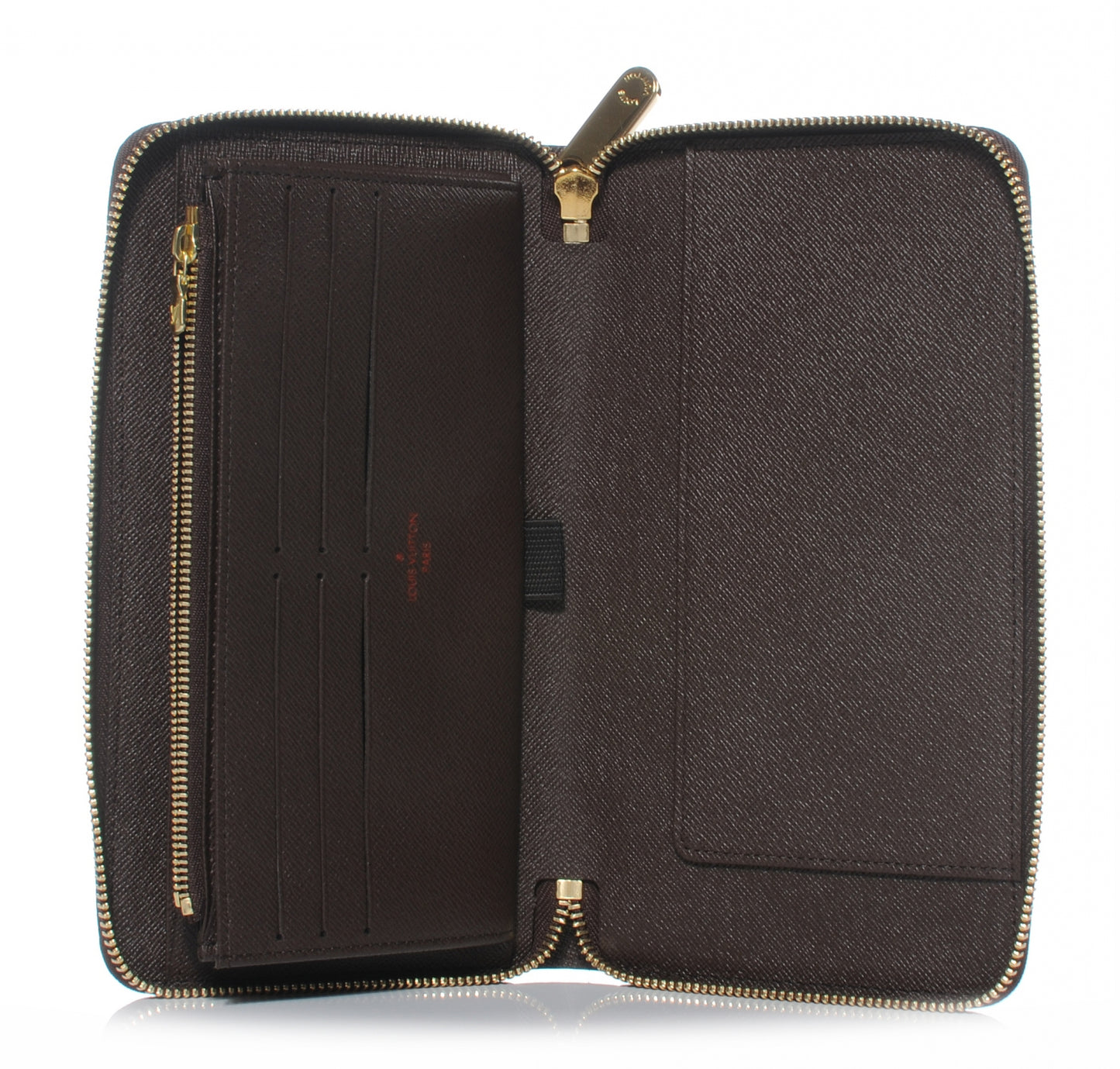Damier Ebene Zippy Organizer Wallet