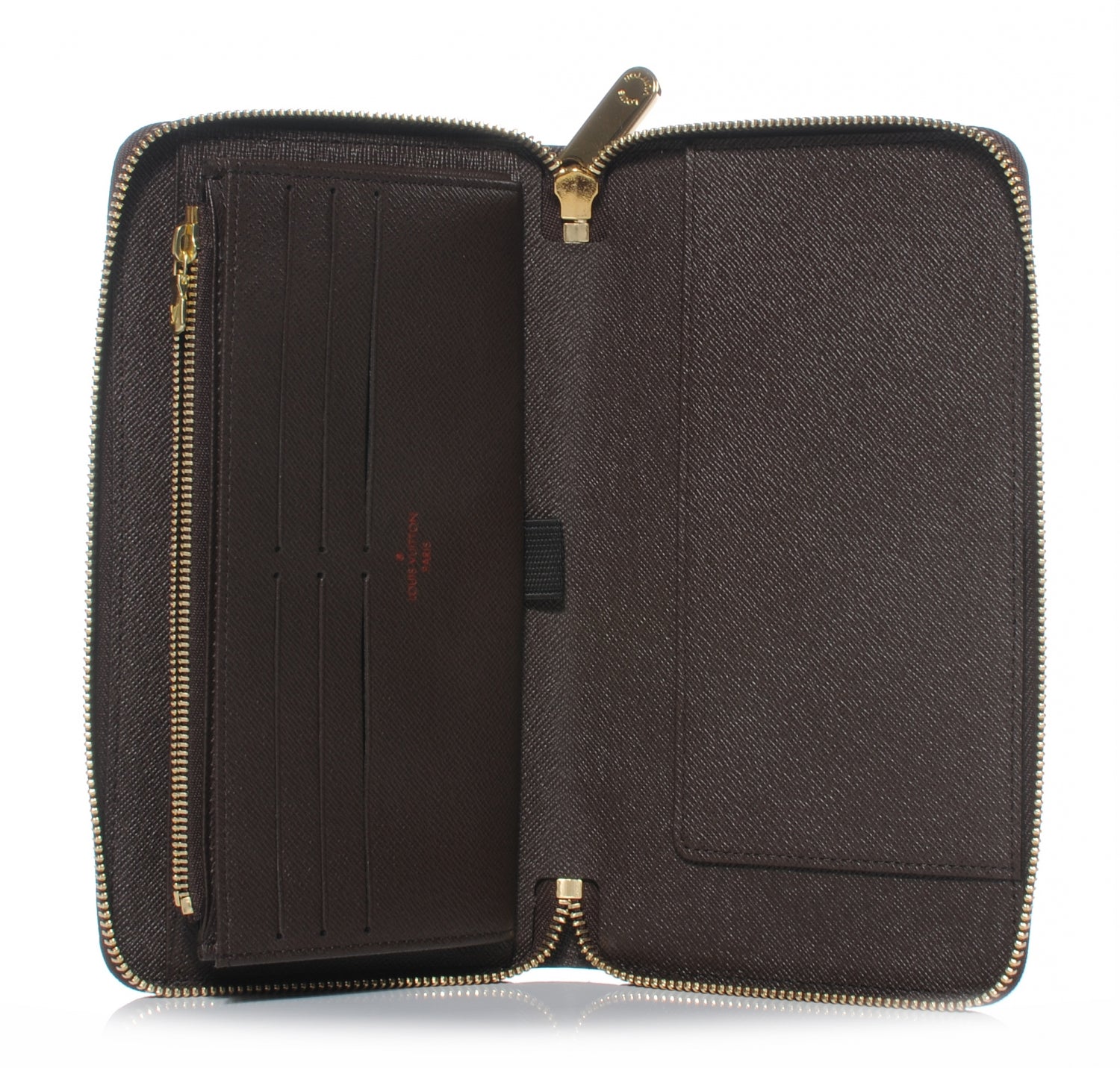 Louis Vuitton Damier Ebene Zippy Organizer Wallet 3 of 7