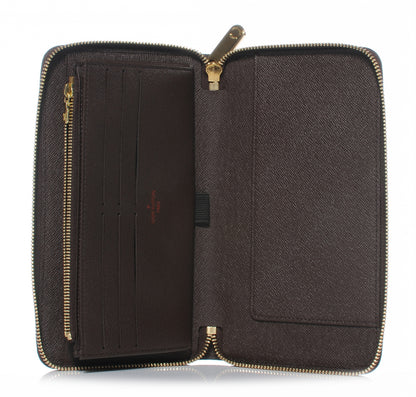 Louis Vuitton Damier Ebene Zippy Organizer Wallet 3 of 7
