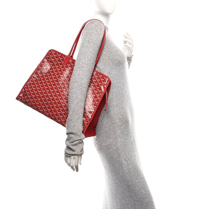 Goyard Goyardine Sac Hardy Pet Carrier PM Red 2 of 10