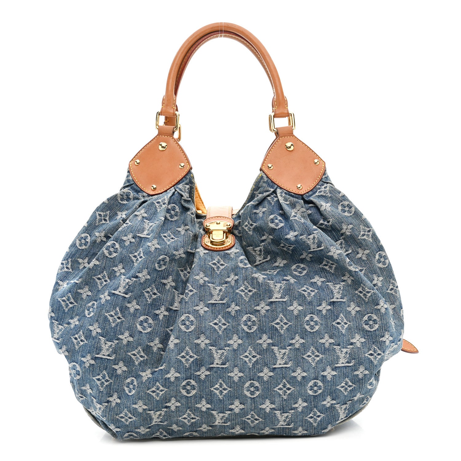 Louis Vuitton Denim Mahina XL Blue 1 of 9