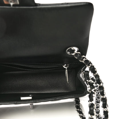 Chanel Lambskin Quilted Mini Rectangular Flap Black 5 of 15