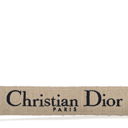 Christian Dior Oblique Adjustable Shoulder Strap Blue 3 of 6