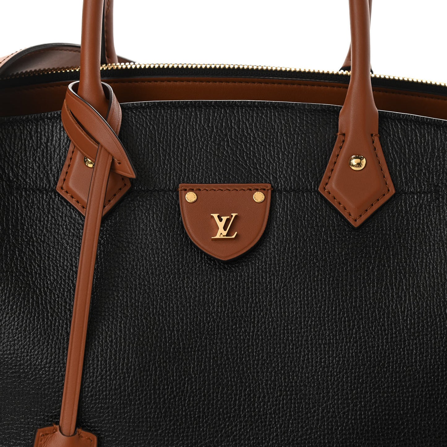 Calfskin All Set MM Black Tan