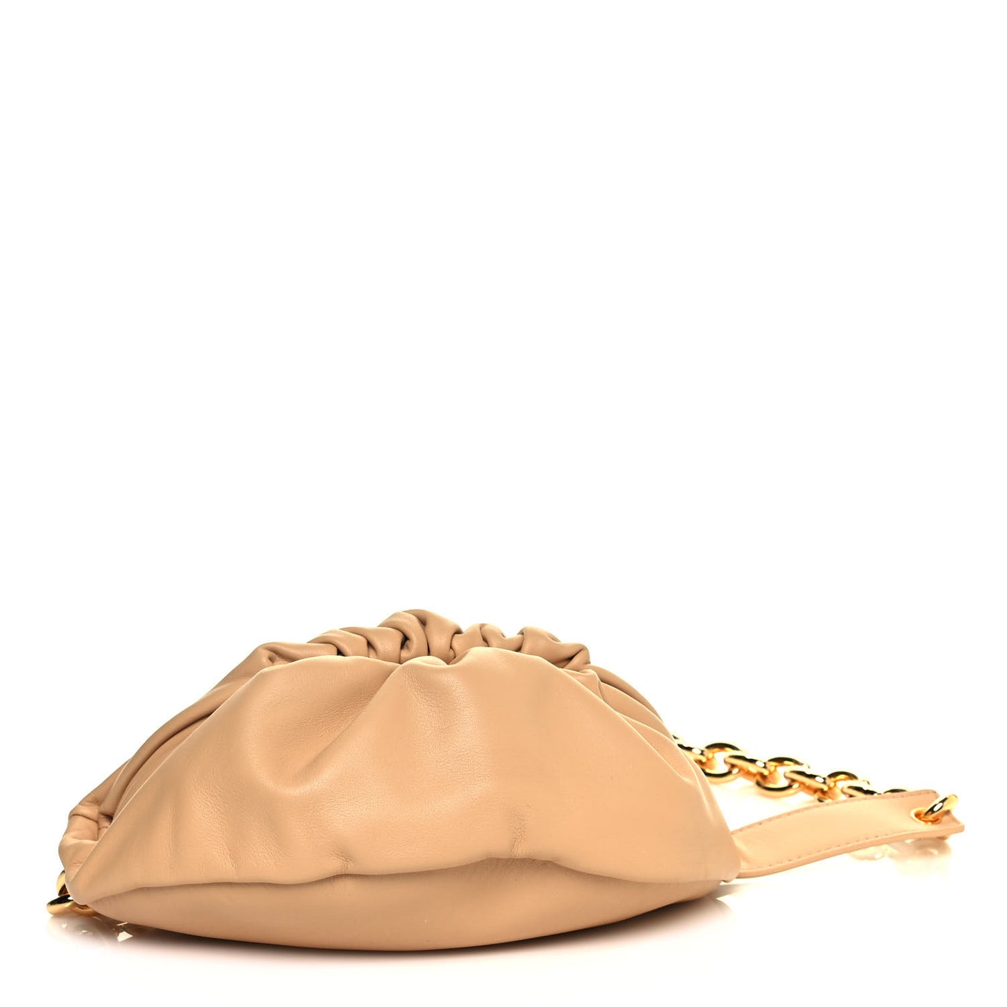 Nappa The Belt Chain Pouch Almond