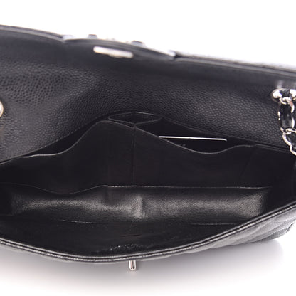 Chanel Caviar Quilted East West Flap Black 5 of 11