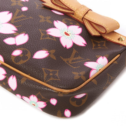 Louis Vuitton Monogram Cherry Blossom Pochette Accessories Brown 5 of 8