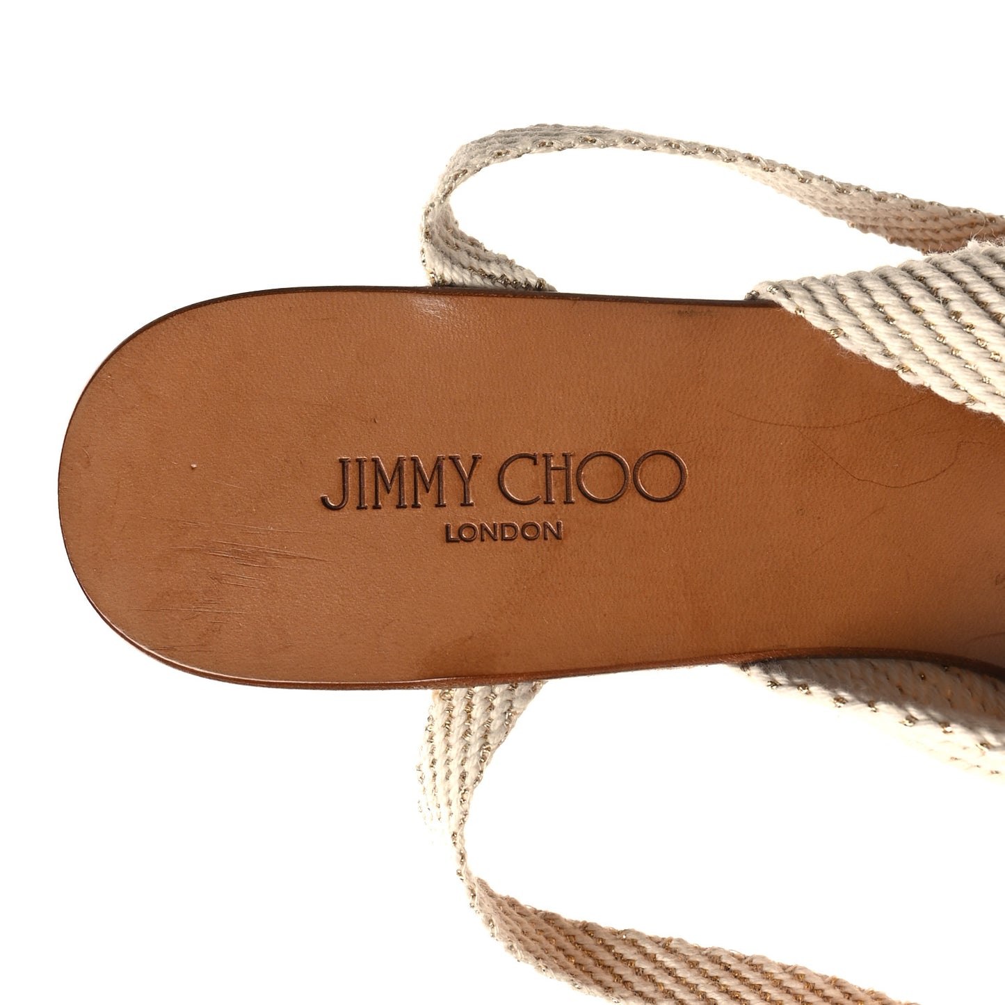 Fabric Lace Up Norah Wedge Sandals 37.5