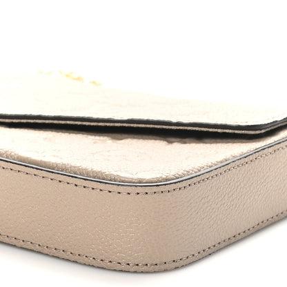 Louis Vuitton Empreinte Pochette Felicie Chain Wallet Tourterelle 9 of 10