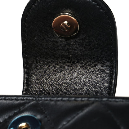 Chanel Lambskin Quilted CC Phone Holder Black 12 of 12