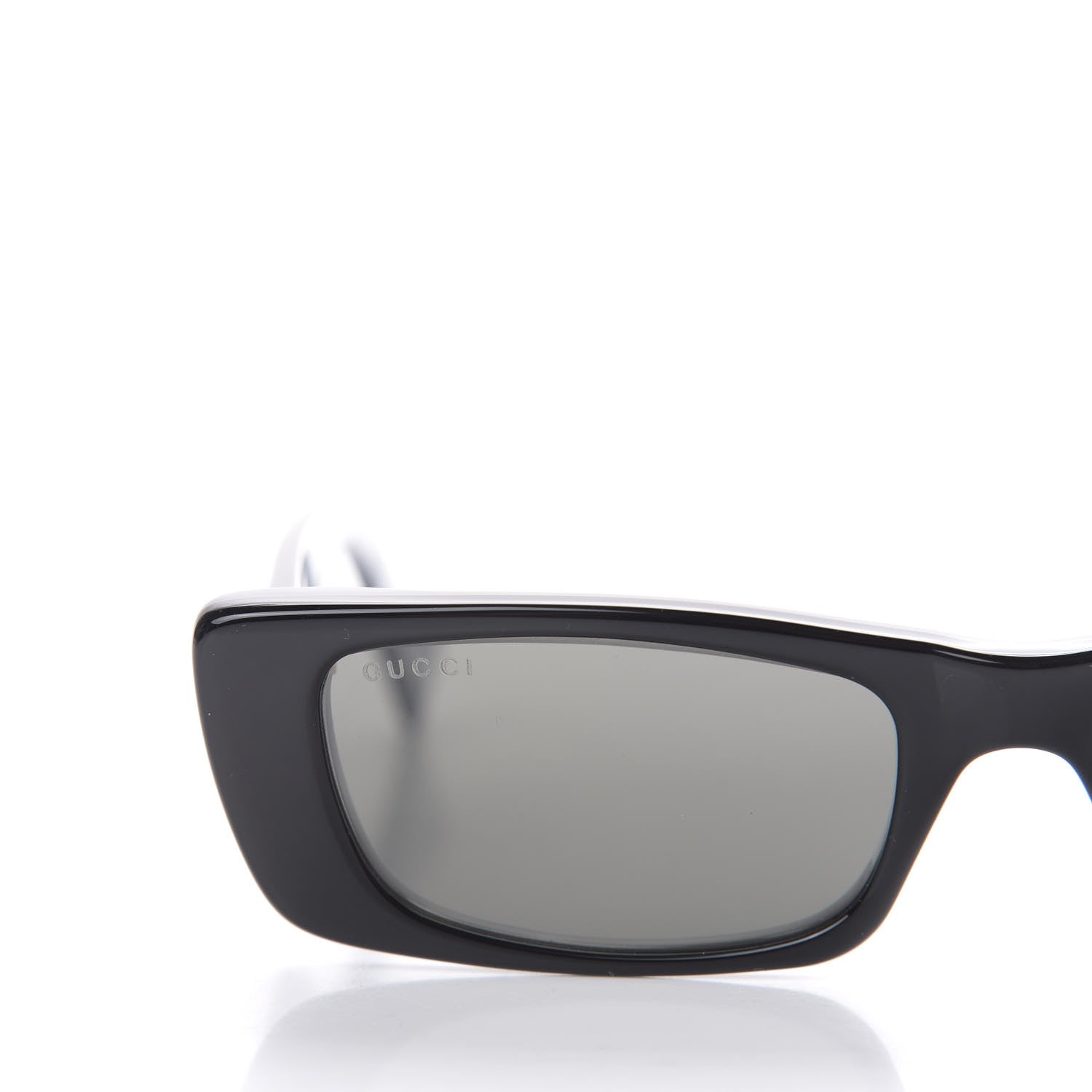 Gucci Acetate Rectangular Sunglasses GG0516S Black 7 of 8