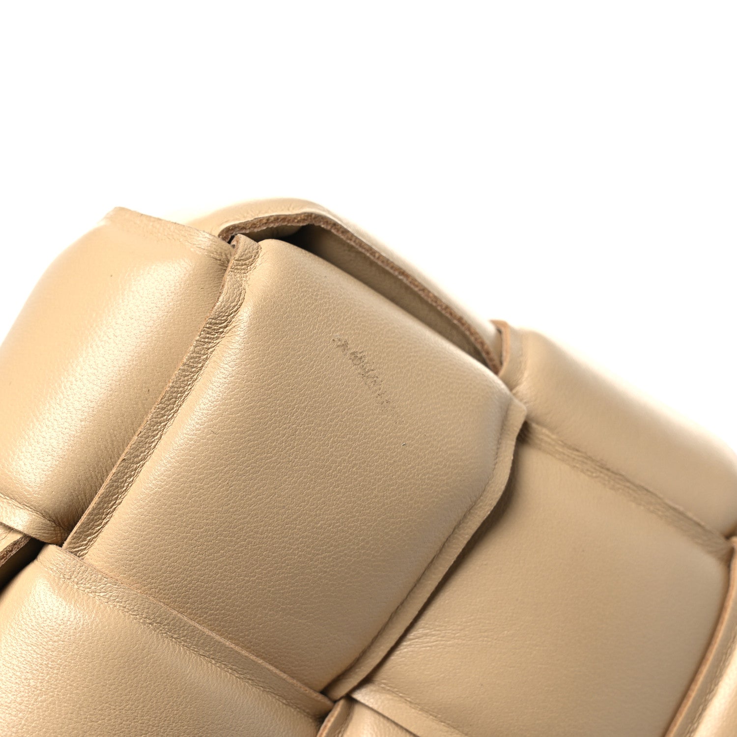 Bottega Veneta Nappa Maxi Intreccio Padded Cassette Crossbody Bag Porridge 12 of 12