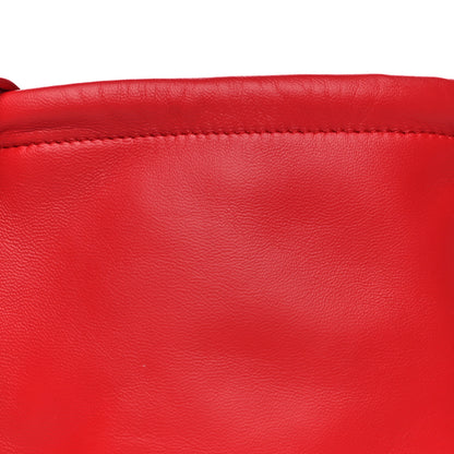 Burberry Calfskin Small Drawcord Pouch Red 8 of 12