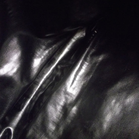 Lambskin Quilted Weekender Bag Black
