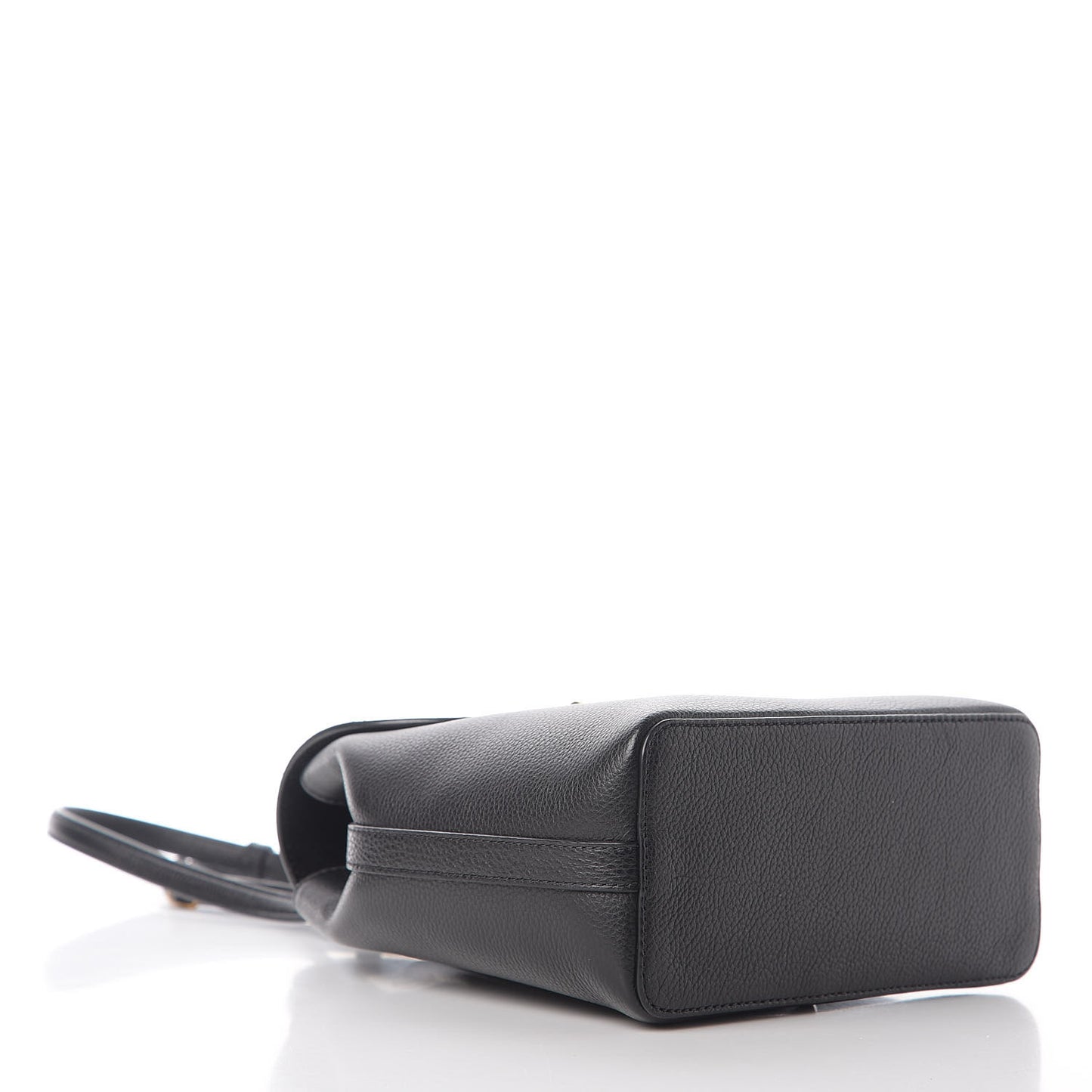 Classic Grain Calfskin Mini Bayswater Backpack Black