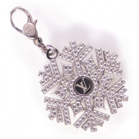 Charms de Monogram Diamond Snowflake Pendant