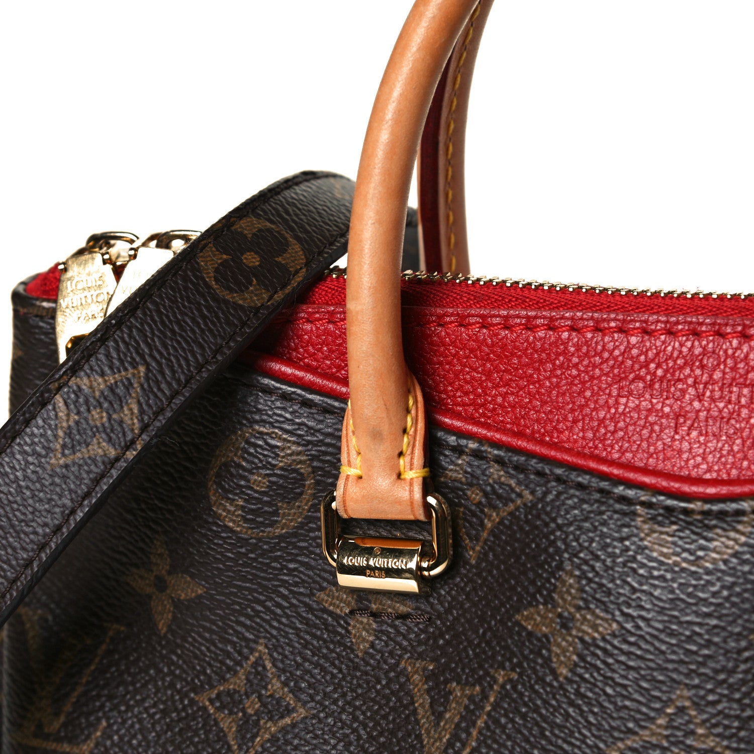 Louis Vuitton Monogram Pallas BB Cherry 8 of 10