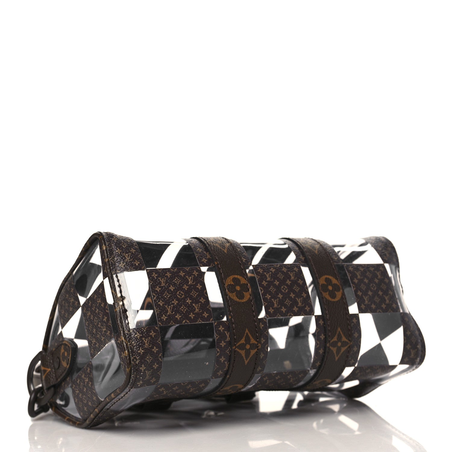 Louis Vuitton PVC Monogram Chess Keepall Bandouliere 25 4 of 10