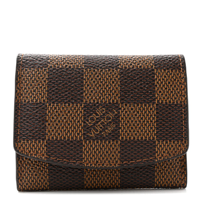 Louis Vuitton Damier Ebene Cufflinks Case 1 of 6