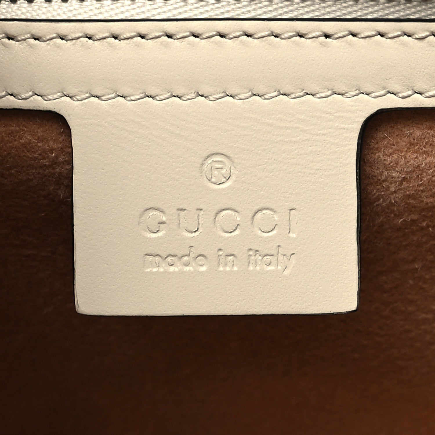 Gucci Calfskin Sylvie Web Queen Margaret Shoulder Bag Mystic White Black 6 of 10