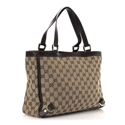 Gucci Monogram Medium Abbey Tote  Brown 3 of 13