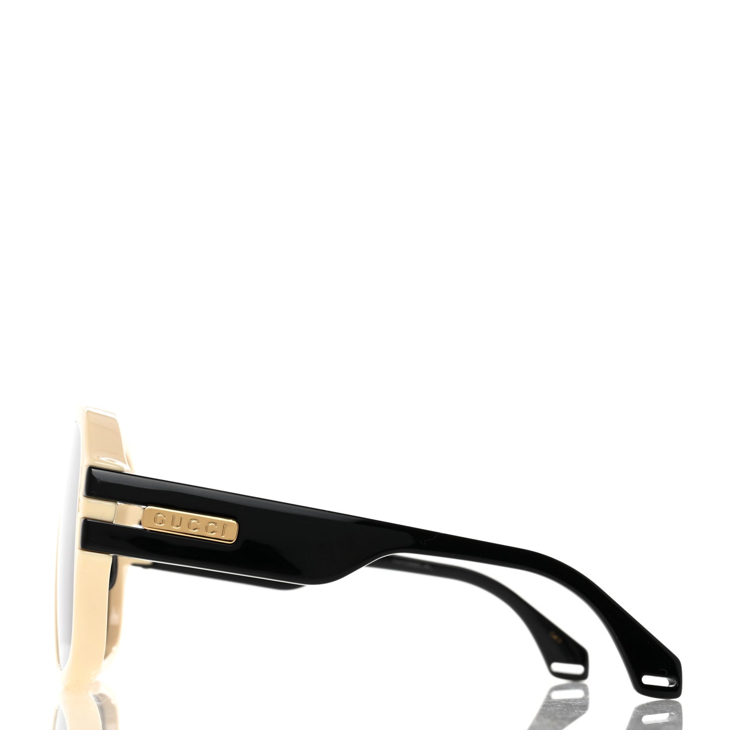 Acetate Aviator Sunglasses GG0663S Havana
