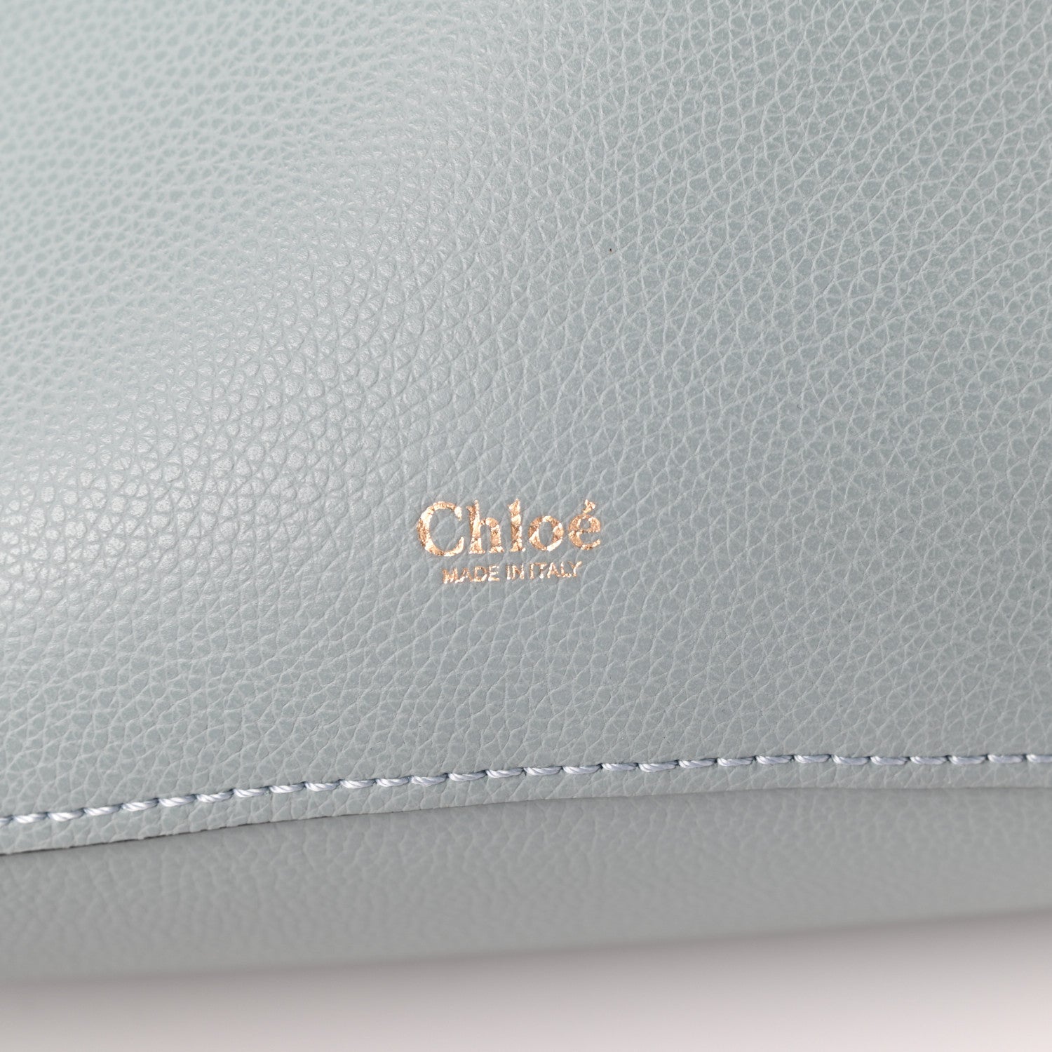 Chloe Smooth Grained Calfskin Medium Aby Tote Faded Blue 6 of 10