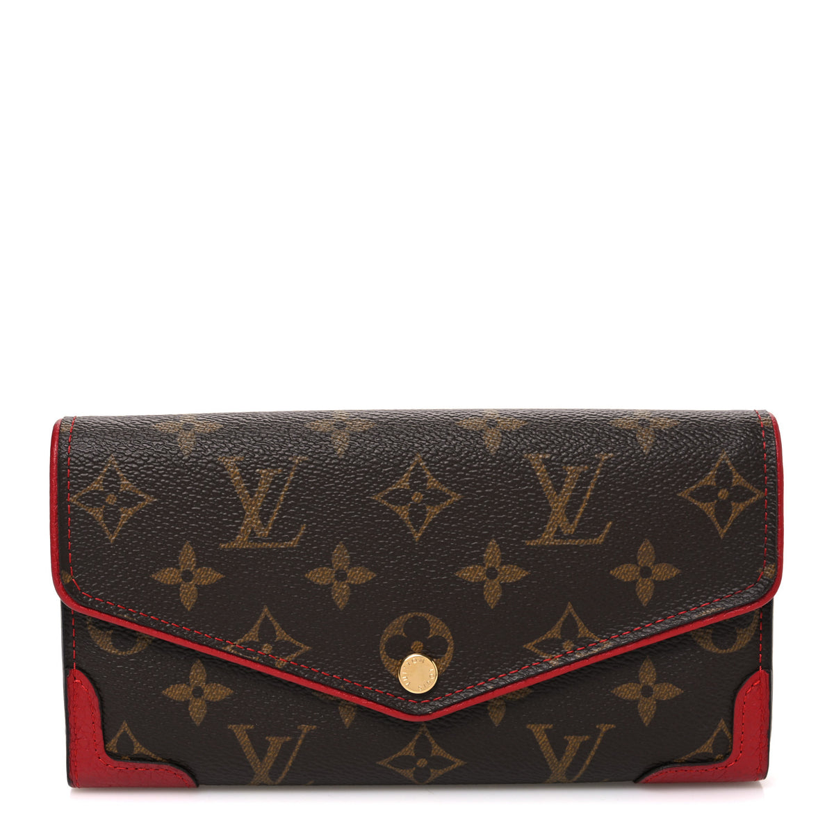 Monogram Sarah Retiro Wallet Cherry