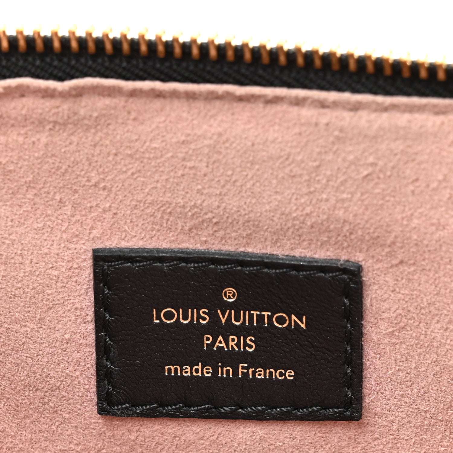Louis Vuitton Lambskin Embossed Monogram Coussin PM Black 8 of 11