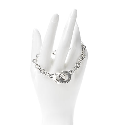 Tiffany Sterling Silver 1837 Circle Clasp Bracelet 2 of 5