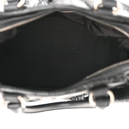 Salvatore Ferragamo Patent Gancini Embossed  Black 5 of 15