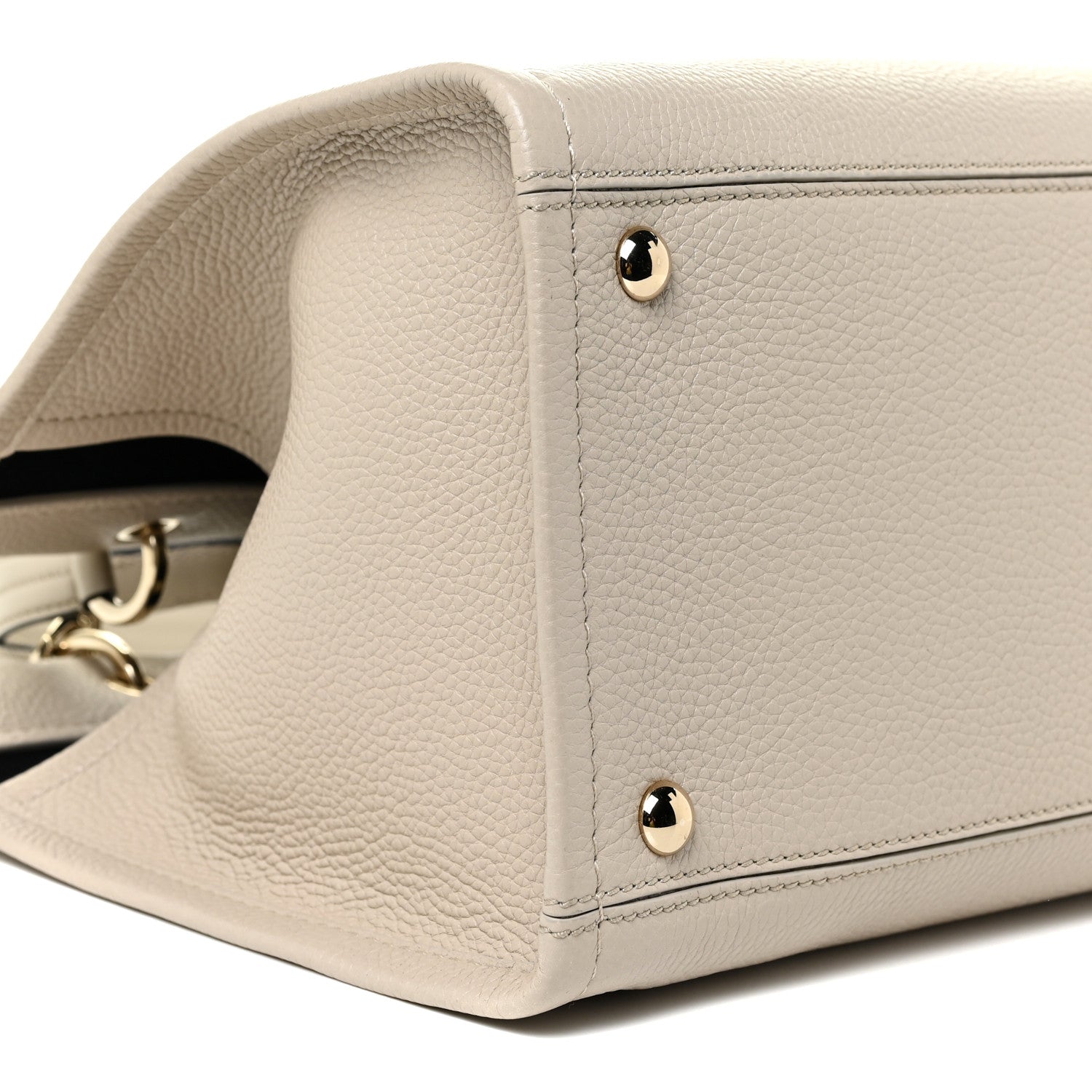Salvatore Ferragamo Grained Calfskin Medium Meera Tote Peony 5 of 11