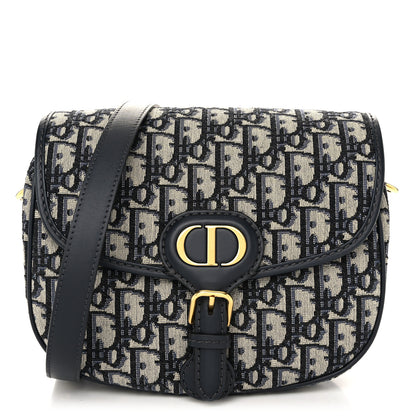 Christian Dior Oblique Medium Bobby Flap Blue 1 of 9