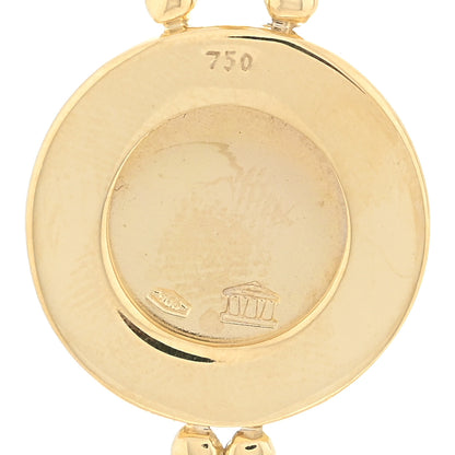 Temple St. Clair 18K Yellow Gold Diamond 10mm Pave Angel Pendant 3 of 3
