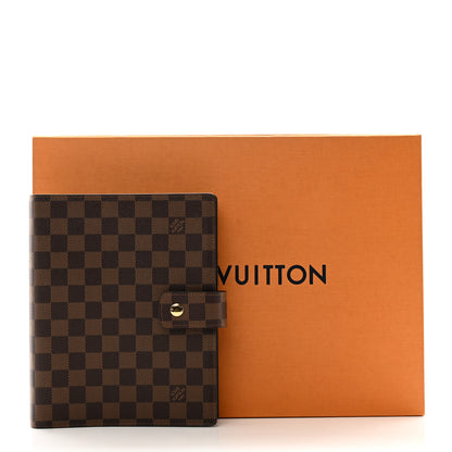 Louis Vuitton Damier Ebene Large Ring Agenda Cover 7 of 7