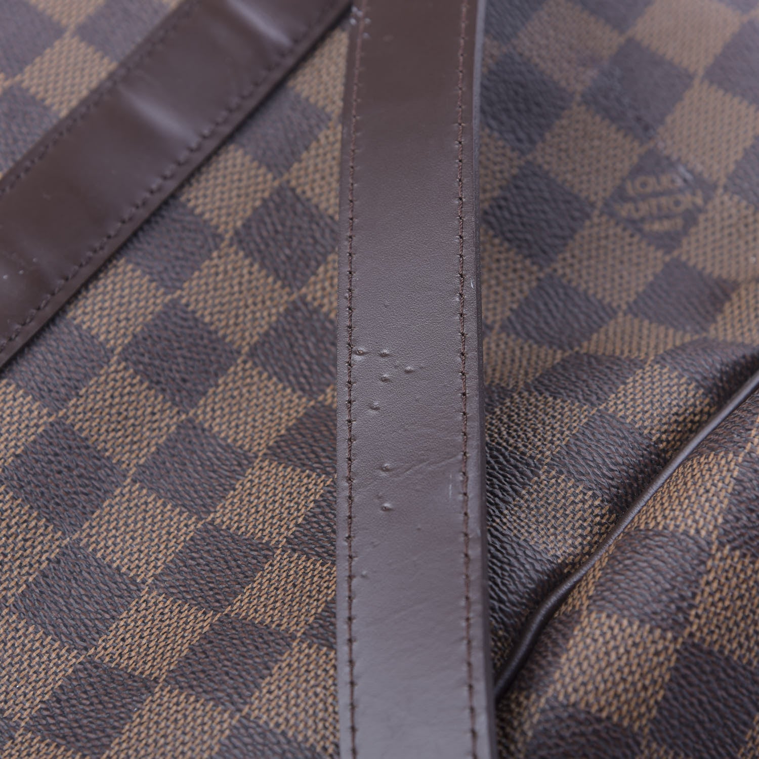 Louis Vuitton Damier Ebene Keepall Bandouliere 55 19 of 19
