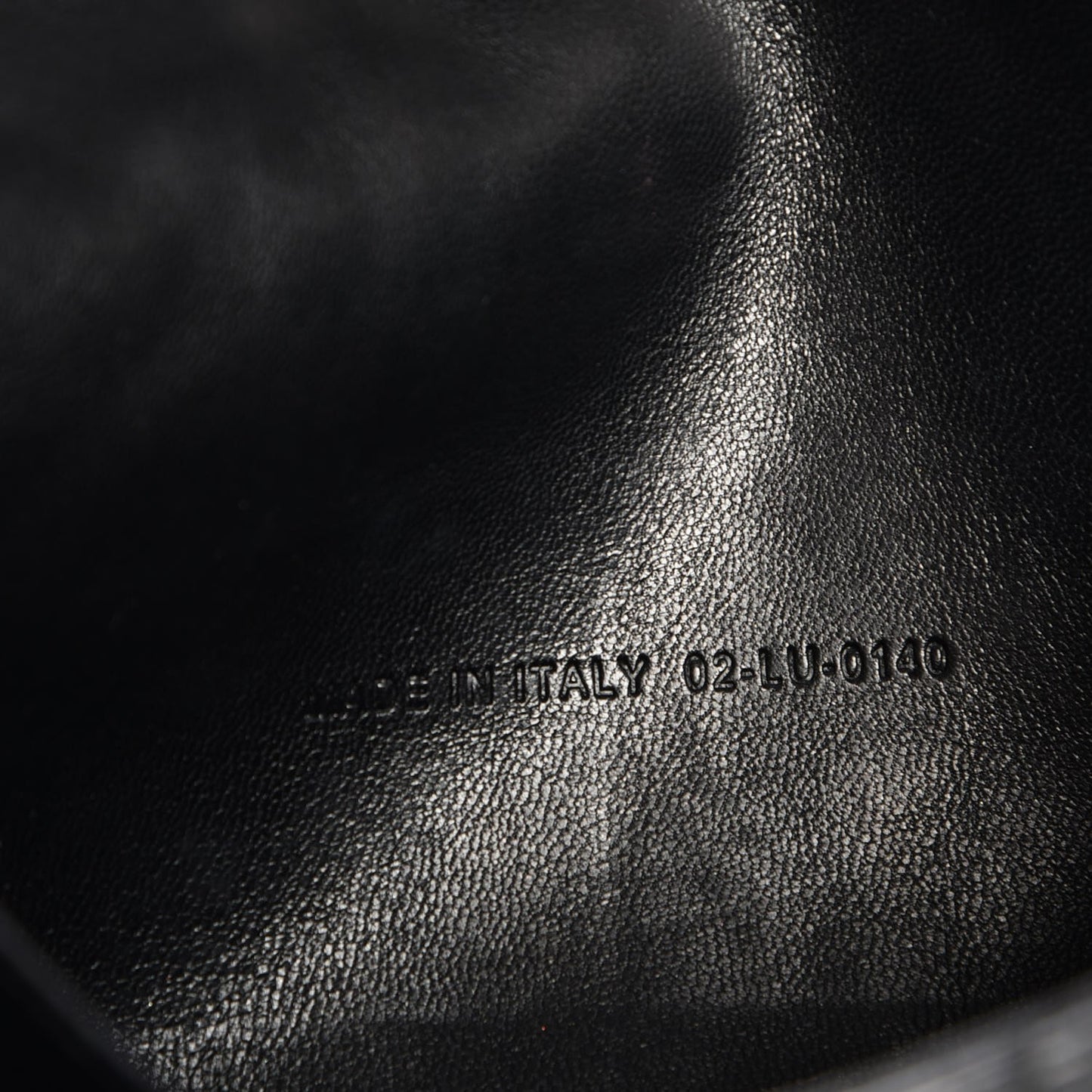 Lambskin Cannage Lady Dior Pochette Black