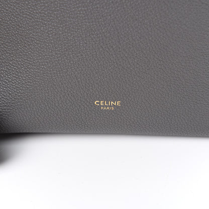 Celine Soft Grained Calfskin Small Sangle Bucket Bag Grey 5 of 12