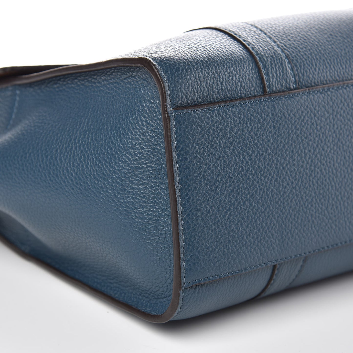 Classic Grain Small Bayswater Satchel Deep Sea