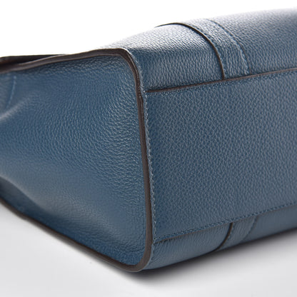 Mulberry Classic Grain Small Bayswater Satchel Deep Sea 8 of 9