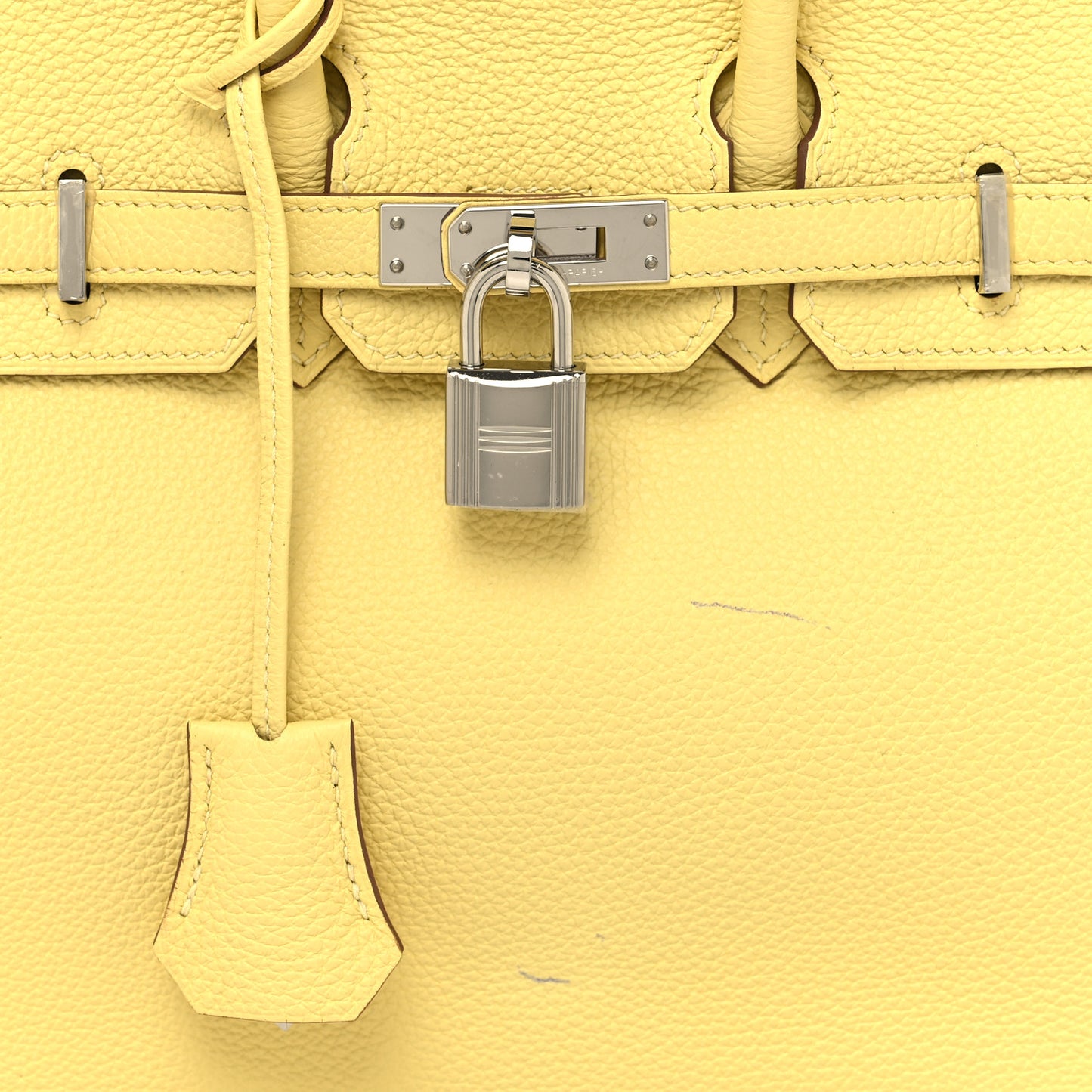 Togo Birkin 25 Jaune Poussin